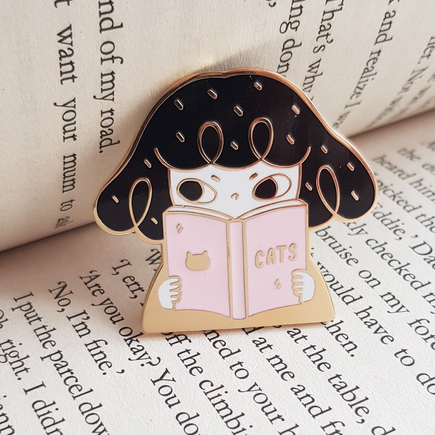 Reading Pepper Enamel Pin